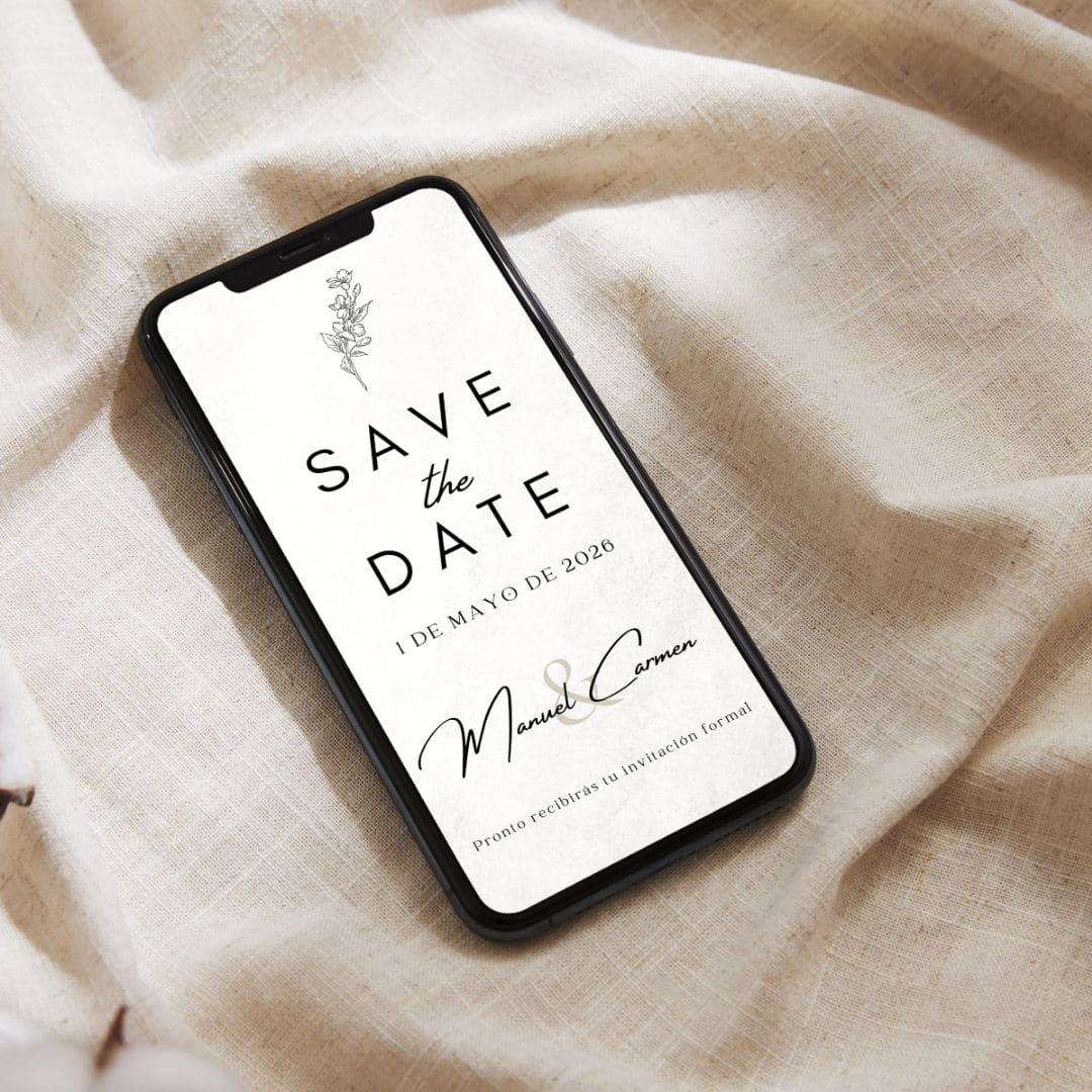 Save the Date digital Elegant